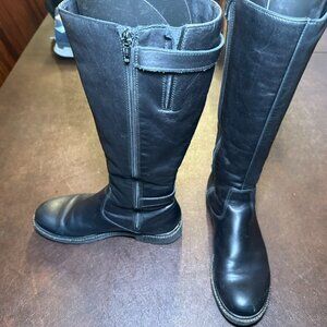 La Canadienne Black Riding Style Water Proof Boots 10